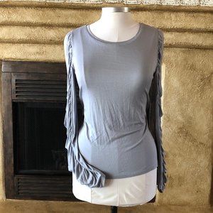 Fancy knit, luxury long sleeve tee